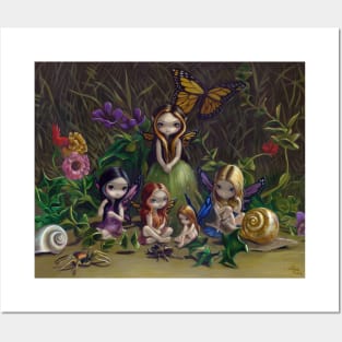 Chibi Fairies Garden Posters and Art